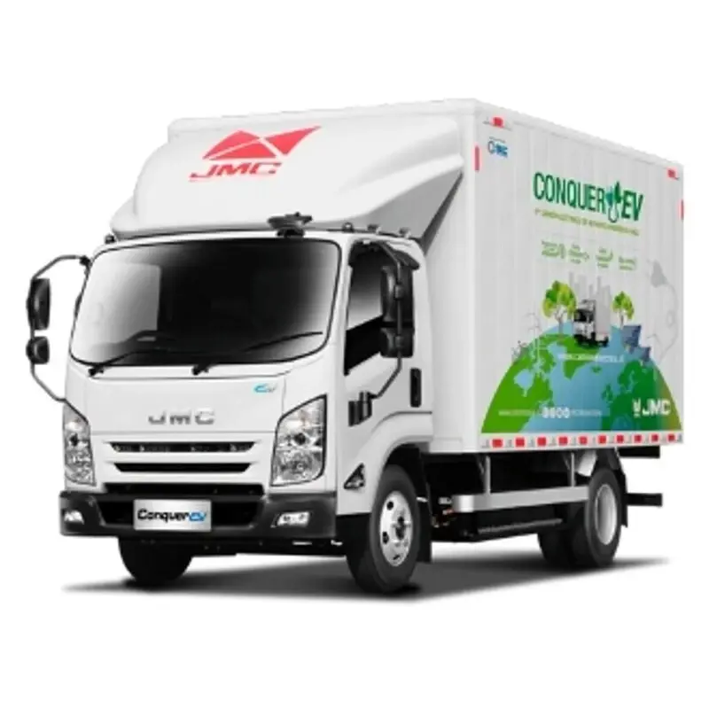 Arriendo de Camión Eléctrico JVC modelo Conquer EV en SK Rental con cobertura nacional.